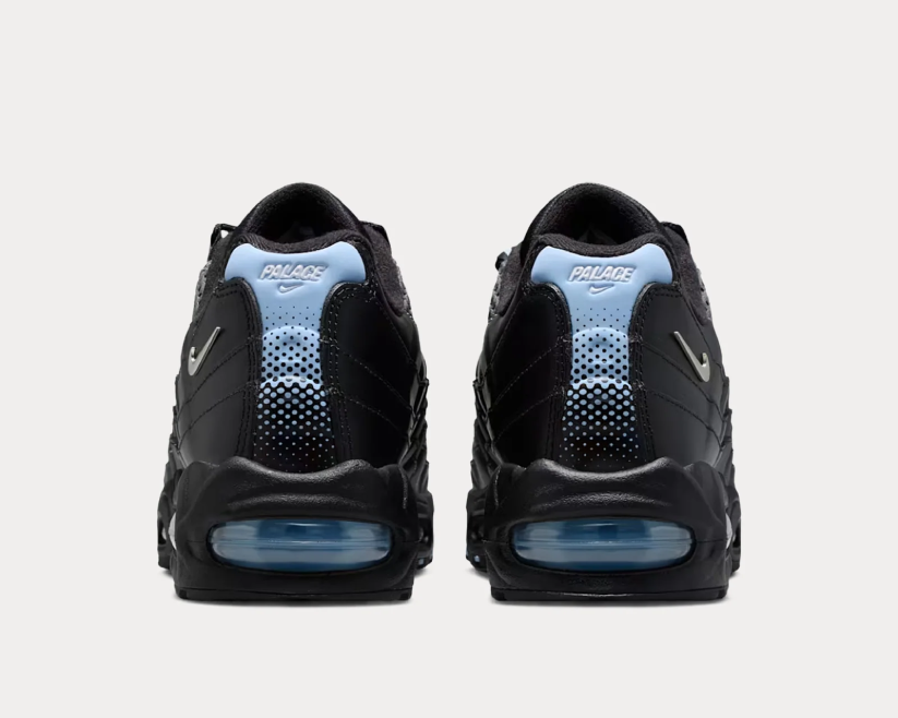 Air Max 95 Big Bubble x Palace Metallic Silver and Aluminium