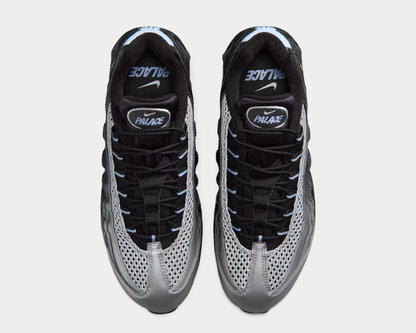 Air Max 95 Big Bubble x Palace Metallic Silver and Aluminium