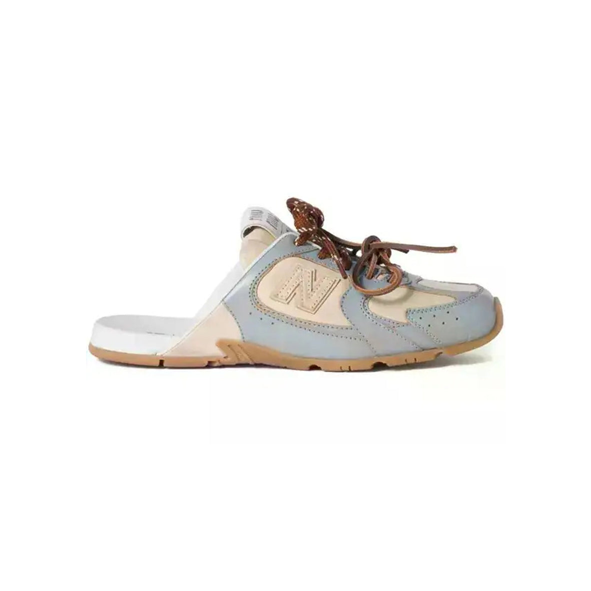 NB x Miu Miu 530 Mule Blue/Off White
