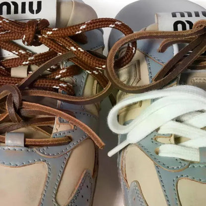 NB x Miu Miu 530 Mule Blue/Off White