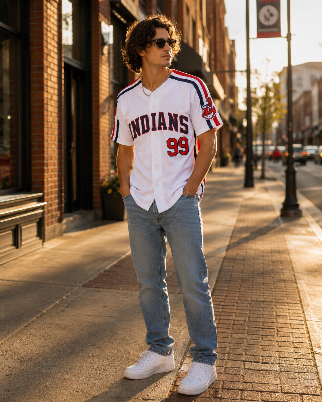 Ricky Vaughn Wild Thing Indians Baseball Jersey