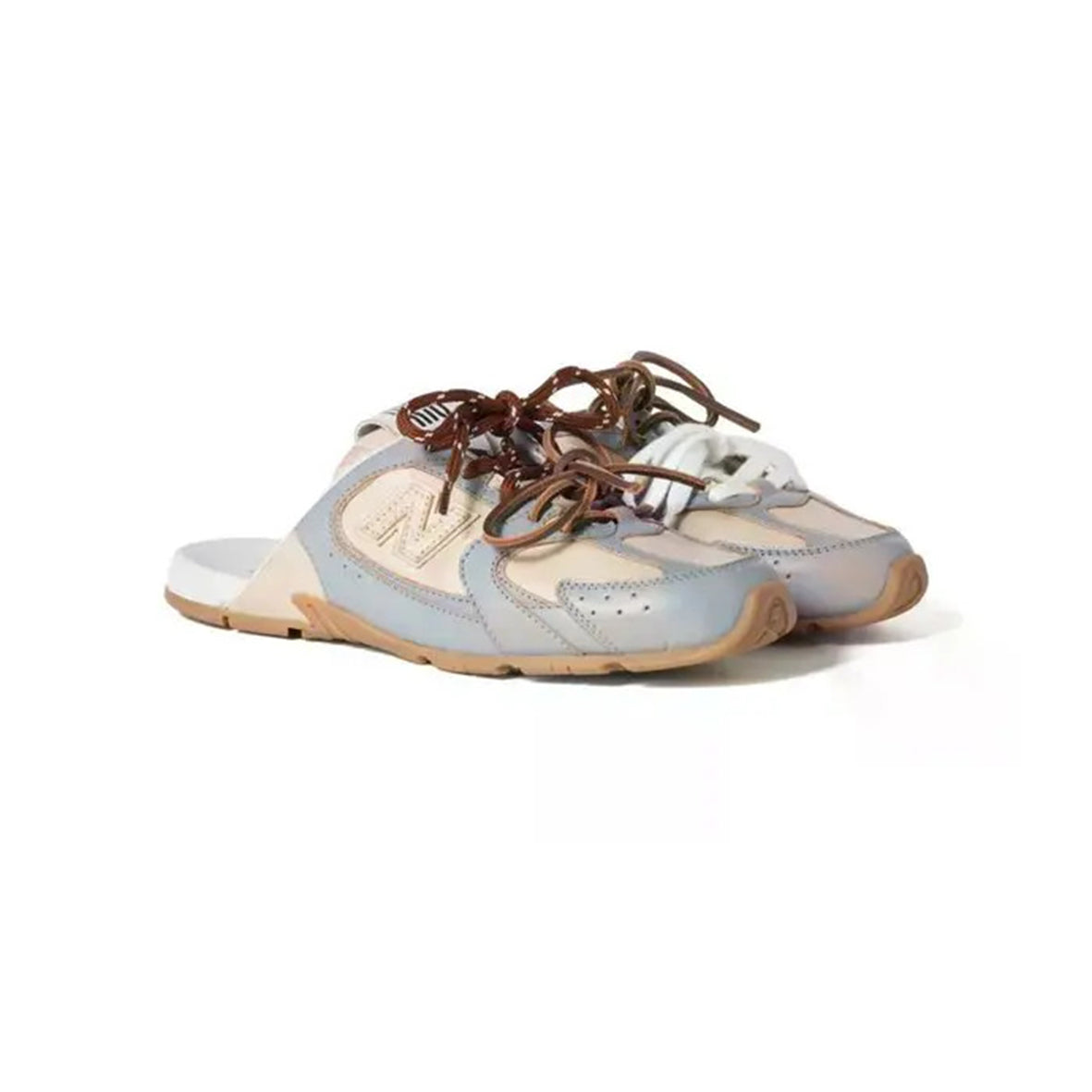NB x Miu Miu 530 Mule Blue/Off White