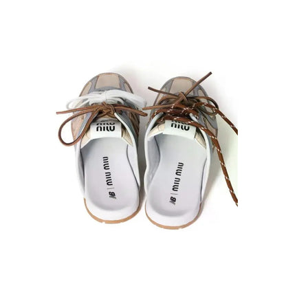 NB x Miu Miu 530 Mule Blue/Off White