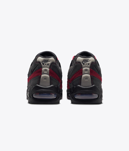 AIR MAX 95 BIG BUBBLE "BLACK/TEAM CRIMSON-WOLF GREY"