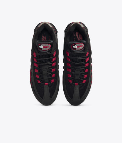 AIR MAX 95 BIG BUBBLE "BLACK/TEAM CRIMSON-WOLF GREY"