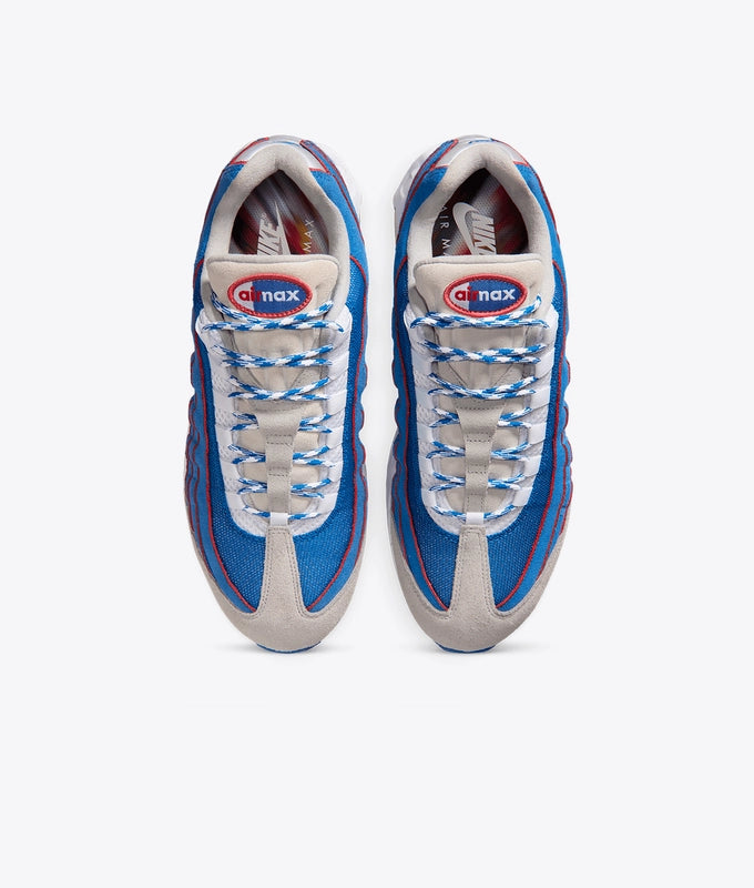 AIR MAX 95 BIG BUBBLE "BLUE SAPPHIRE/METALLIC SILVER-WHITE"