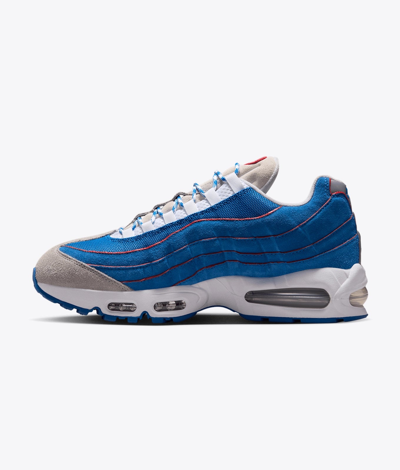 AIR MAX 95 BIG BUBBLE "BLUE SAPPHIRE/METALLIC SILVER-WHITE"