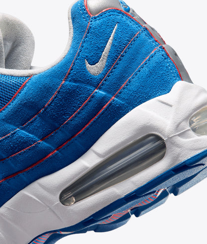 AIR MAX 95 BIG BUBBLE "BLUE SAPPHIRE/METALLIC SILVER-WHITE"