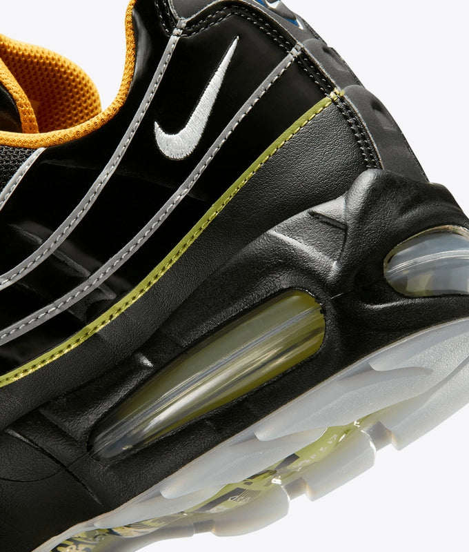 AIR MAX 95 BIG BUBBLE SE "BLACK/WHITE-GOLD LEAF-PEAR"