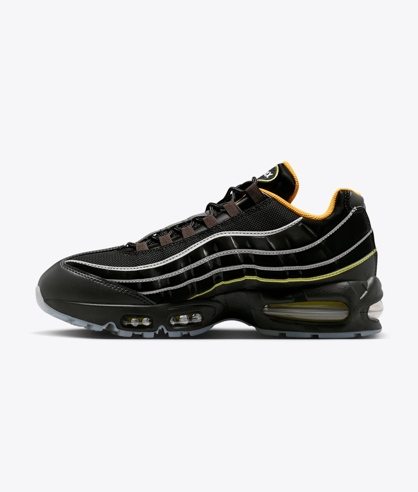 AIR MAX 95 BIG BUBBLE SE "BLACK/WHITE-GOLD LEAF-PEAR"
