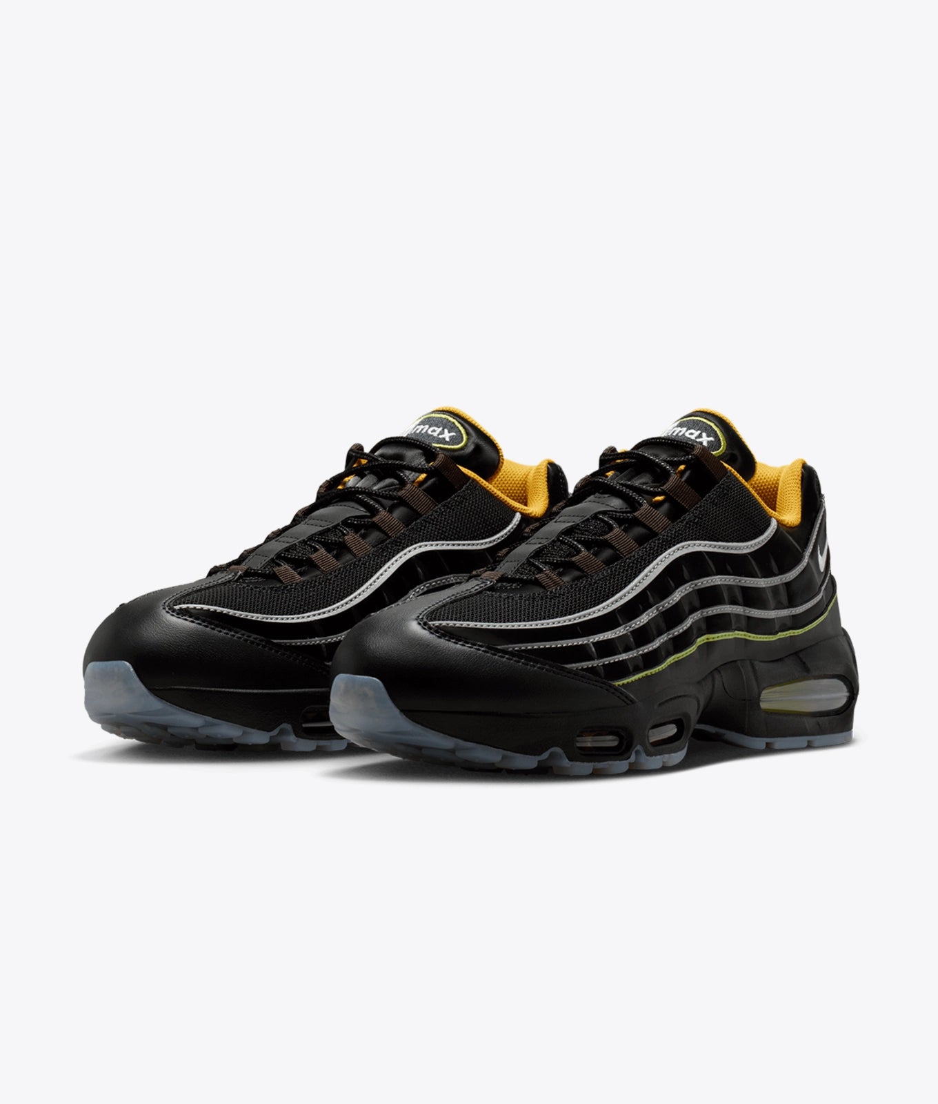 AIR MAX 95 BIG BUBBLE SE "BLACK/WHITE-GOLD LEAF-PEAR"