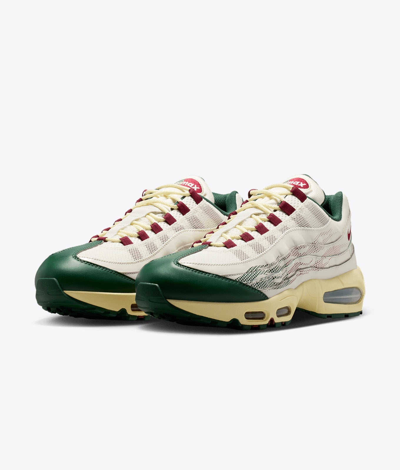 AIR MAX 95 BIG BUBBLE SE "PHANTOM/TEAM RED-FIR-ALABASTER"