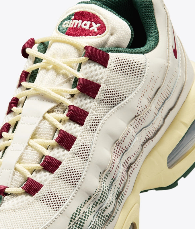 AIR MAX 95 BIG BUBBLE SE "PHANTOM/TEAM RED-FIR-ALABASTER"