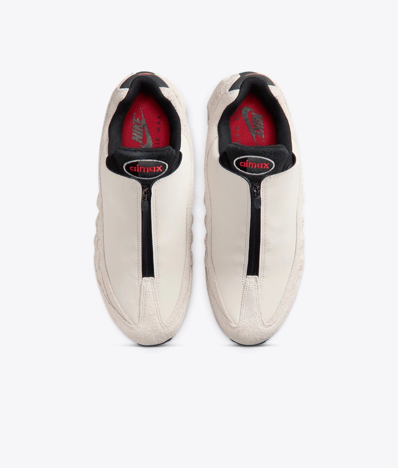 AIR MAX 95 BIG BUBBLE ZIP "PHANTOM/BLACK-LIGHT CRIMSON-SMOKE GREY"