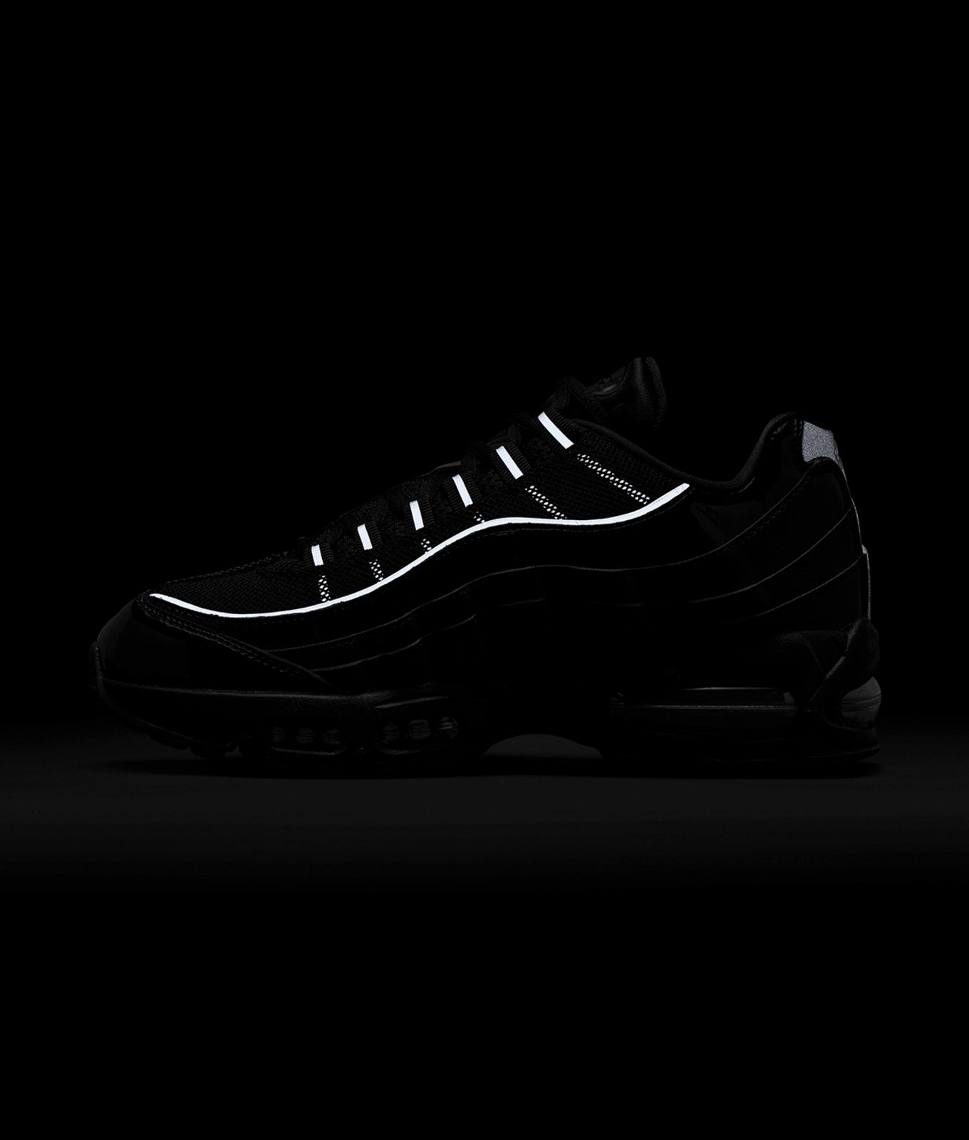 AIR MAX 95 "BLACK/METALLIC SILVER-REFLECT SILVER"