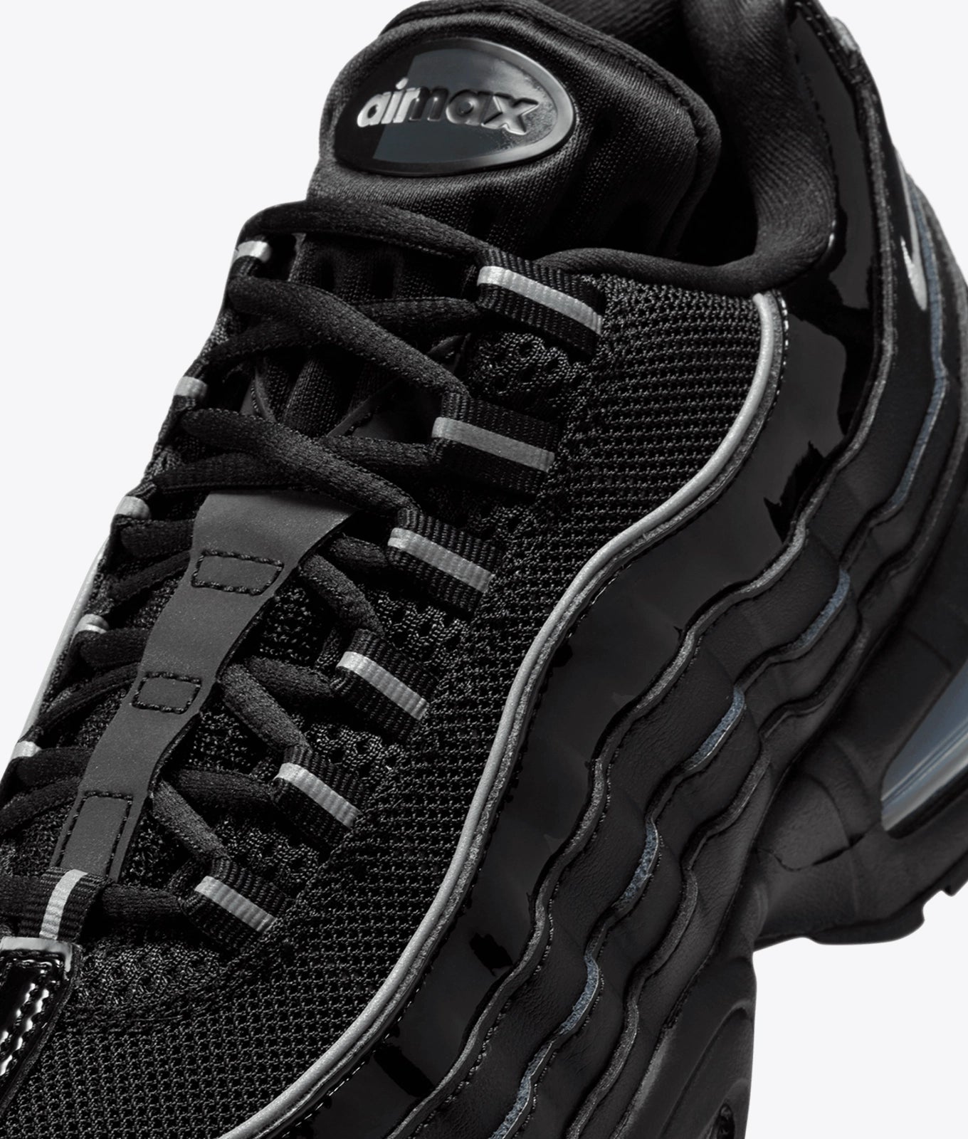 AIR MAX 95 "BLACK/METALLIC SILVER-REFLECT SILVER"