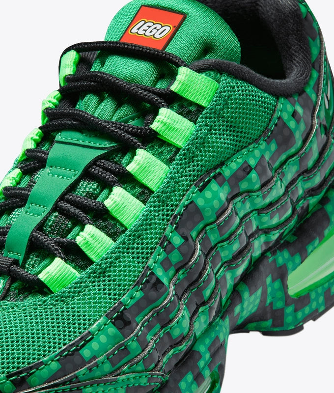AIR MAX 95 LEGO "LUCKY GREEN/METALLIC SILVER-BLACK"