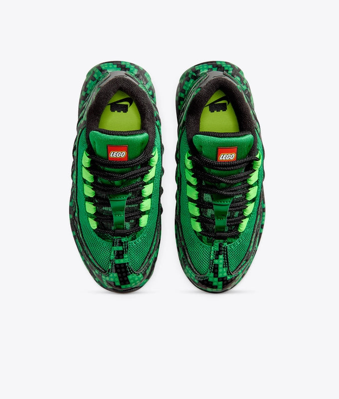 AIR MAX 95 LEGO Pre-school "LUCKY GREEN/METALLIC SILVER-BLACK"