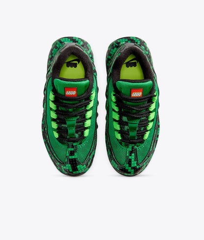 AIR MAX 95 LEGO Pre-school "LUCKY GREEN/METALLIC SILVER-BLACK"