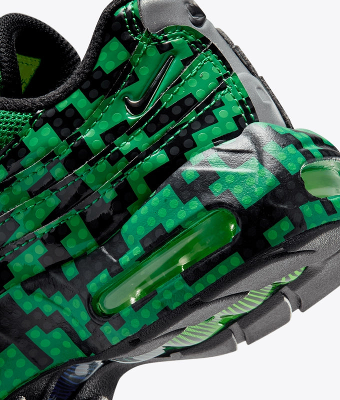 AIR MAX 95 LEGO Pre-school "LUCKY GREEN/METALLIC SILVER-BLACK"