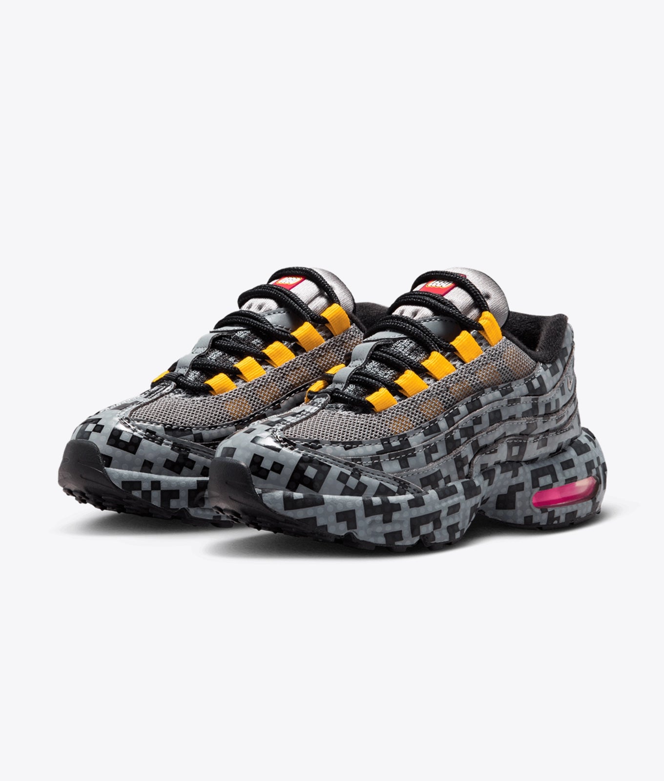 AIR MAX 95 LEGO PRE-SCHOOL "SMOKE GREY/METALLIC SILVER"
