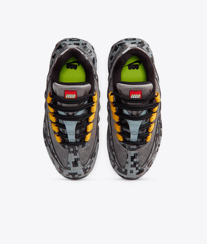 AIR MAX 95 LEGO PRE-SCHOOL "SMOKE GREY/METALLIC SILVER"